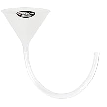 Head Rush White Chug Funnel - 2FT Drink Funnel with Thick Flexible Hose - Drinking Accessories & Games - BPA-Free Material