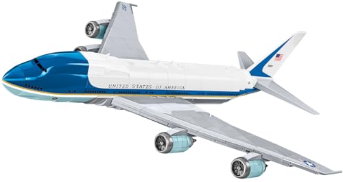 COBI Boeing 747 Air Force One Plane Building Set, 1087 Pieces by COBI - Used condition - US$56.27