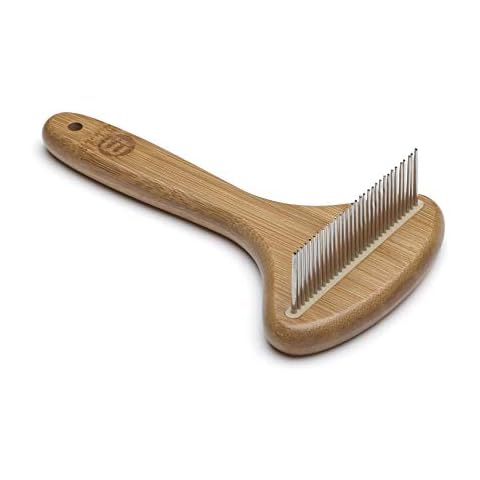 Mikki Bamboo Anti-Tangle Dog Grooming Rake Cover