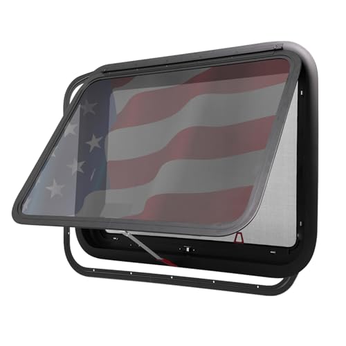 24E050 - Emergency Exit Window Latch Can Fail - AROW MV210 Emergency Exit Windows 3 30'x22' RV Emergency Exit Window - DOT-Certified Tempered Glass