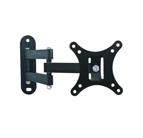 Support TV télescopique orientable avec bras rotatif pour grand écran LED