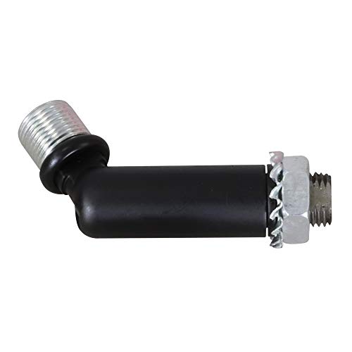 Image of MELUCEE Black Sloped Ceiling Adapter for Chandeliers Pendant Lights 1 Pcs, Suitable for Vaulted or Angled Ceilings