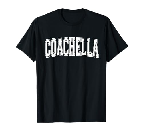 Coachella CA California USA Vintage Sport Varsity Style T-Shirt