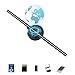 HFZ 16.5-Inch 3DhologramFan with WiFi and App Control, 232 Brightness LED Beads, Bluetooth Sound Sync, Custom Video Library, Remote Control, Portable Design for Trade Shows, Parties, and Events