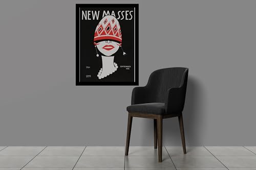 Image of BLINKART New Masses Abstract Wall Art Painting Print Design Aesthetic Wall Decor Photo ArtWork Frame Decoration Hanging For Home Bedroom Living Room Office Wall Decor (13 * 10 inches) T0012