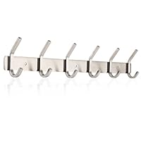 Algopix Similar Product 3 - HOMFA Coat Hook Wall Mounted Stainless