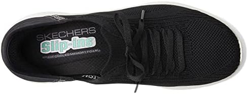 Skechers Women's Ultra Flex 3.0 Brilliant Path Sneaker, Black, 9 Wide | Image 1