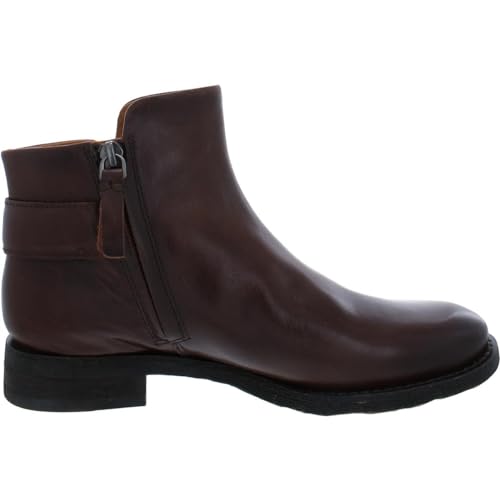 Franco Sarto Sarto Womens Lara Leather Flat Ankle Boots Brown 7 Medium (B,M)2