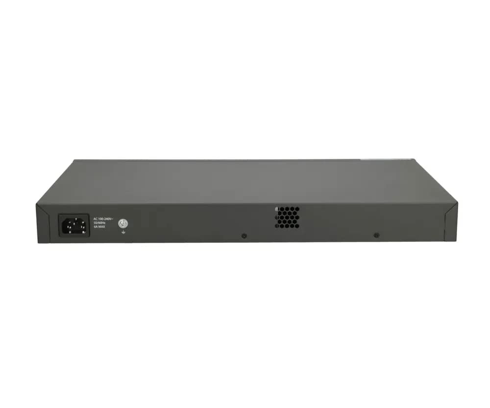 Switch PoE Gigabit Switch 24 RJ45 1000Mbps Ports 4 SFP+ 450W Ports Attaque Dos et Protection Contre Les tempêtes IEEE 802.1x Prise en Charge IGMP Snooping IGMP Proxy IGMP Filtre