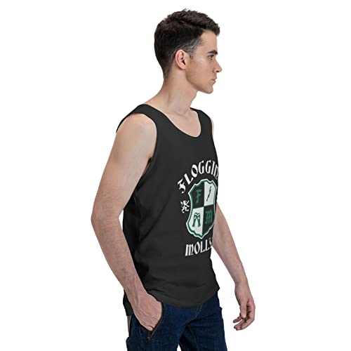 Alandbob Punk Band Flogging Music Theme Molly Tank Tops Men Gym Shirts Undershirt Workout Tank Tops Black Large #TOP3