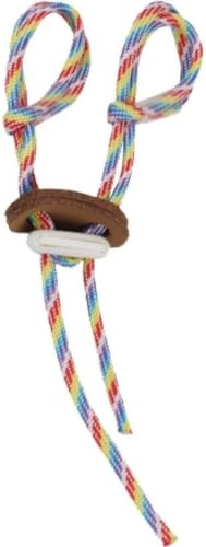 Adjustable Archery Finger Sling with Elastic Strap, 16 cm
