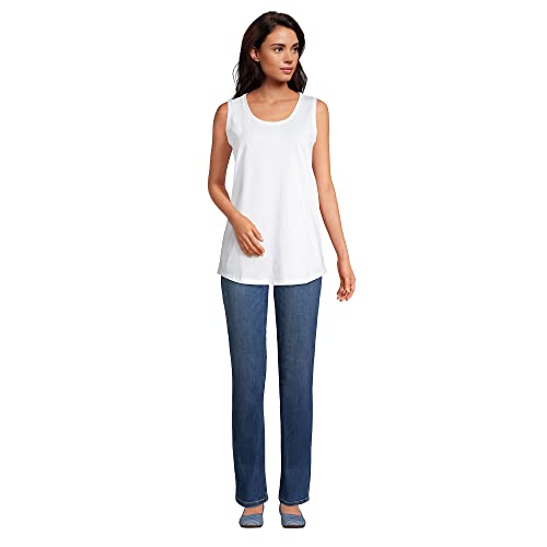 Lands' End Women's American-Grown Supima Cotton Tunic Tank Top4