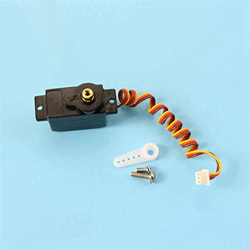 Kingval Replacement Metal Gear New Version Digital Servo With Plastic Steering Arm Rc Parts Compatible With Wltoys 284131 284010 284161 Rc Car #TOP4