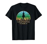 Palo Alto California CA - El Palo Alto Tree T-Shirt