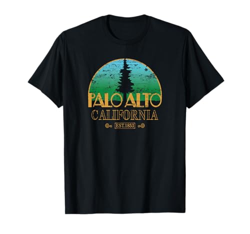 Palo Alto California CA - El Palo Alto Tree T-Shirt