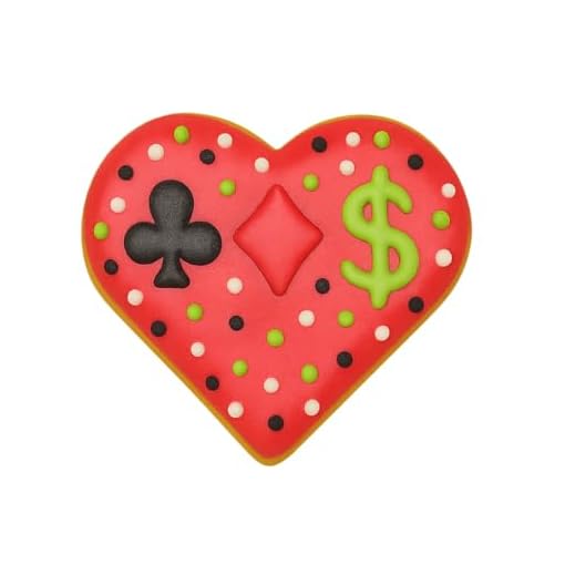 Card suits cookie cutter set – 2 inches each - Image 9