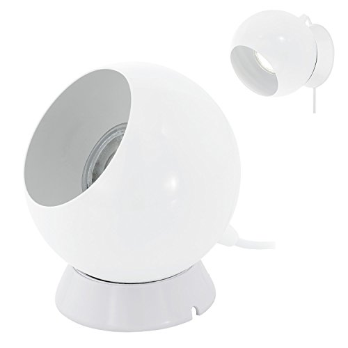 Preisvergleich Produktbild EGLO PETTO 1 Tischleuchte, Stahl, 3.3 W, weiss