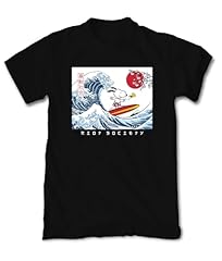 Peanuts Snoopy & Woodstock Great Wave (Black)