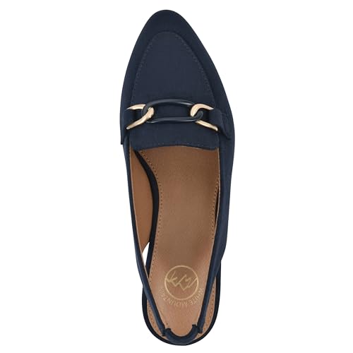 Image of WHITE MOUNTAIN Women's Boreal Low Block Loafer Heel