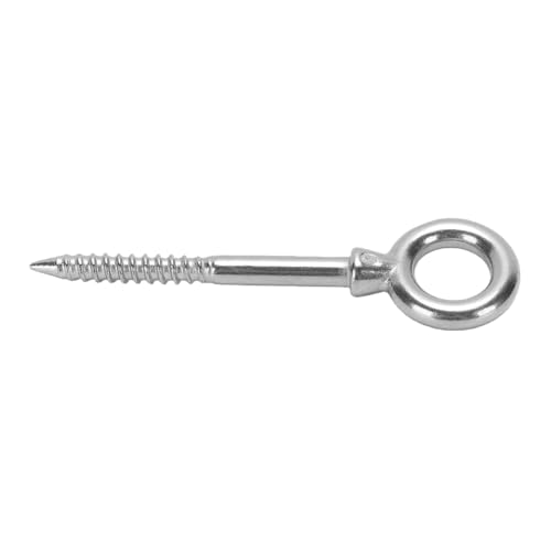 Strong Holding, 200 Pounds Capacity Eye & Eye Turnbuckles, 316 Stainless Steel Eyelet Screw for RVs, Boats, Clotheslines, Bird Feeders, String Lights Suspension, Fixed Ca miniatura 5
