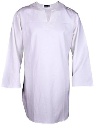 Men's Jack Sparrow Pirate Shirt Medieval Costume Hippie