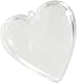 Produktbild Herz transparent ca. 8cm zum befüllen für Hochzeit 50 Stück Dekoration Palandi®
