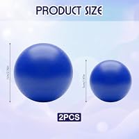 2er-Pack Stressball Erwachsene Motivierende Stressbälle, Blau – Ansicht 2