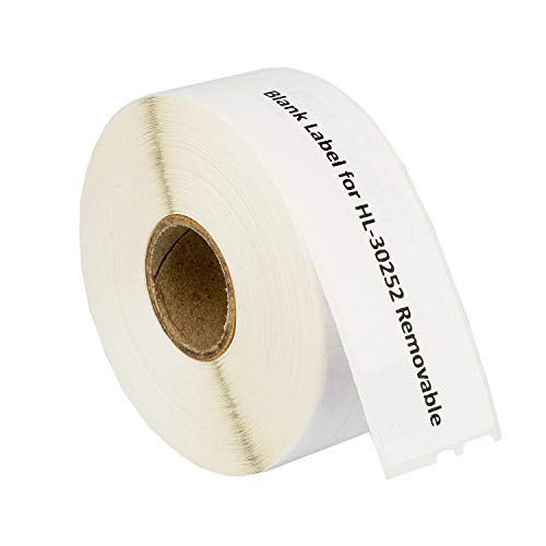 12 Rolls; 350 Labels Per Roll Compatible With Dymo 30252-R Removable Address Labels (1-1/8" X 3-1/2") - Bpa Free #TOP4