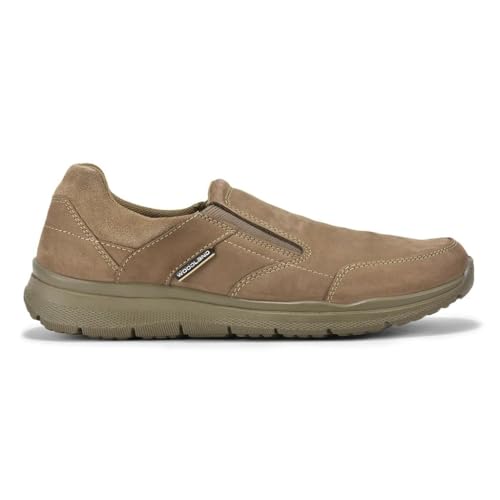 Image of Woodland Dubai Khaki Casual Slip-on Shoes - Premium Stylish Trendy Fashion Footwear, Comfortable & Durable Design, Perfect, Casual Outings, Office, Lightweight Shoes