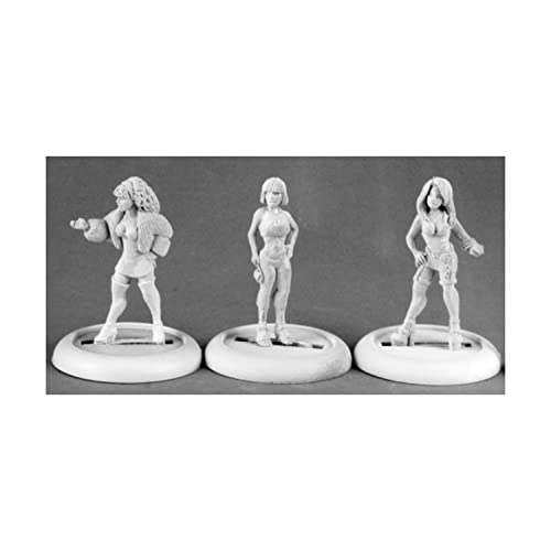 Townsfolk Ladies of the Night Chronoscope 3 figurines pour remplacer vos PNJ en carton