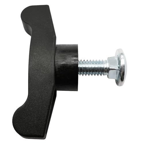 Gabasinover replacment Parts,Universal T-Handle Bolts, 4 Bolts and 2 Handles fits for Most Lawn mowers Snow throwers and Other Outdoor Equipment.(689-00600,106-4161, 92-2260,339067) - Thumbnail 5