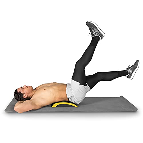 Image of ProsourceFit Abdominal Ab Mat 15x12, High Density Core Trainer for Workouts, Conditioning, Posture Support, and Crunch Exercises; Home Fitness Equipment