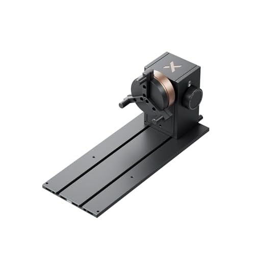 xTool RA3 Lite für xTool M2, Multifunktionales Rotationsmodul, Intelligente Rotationsgravur für Ringe, Thermobecher & Ornamente