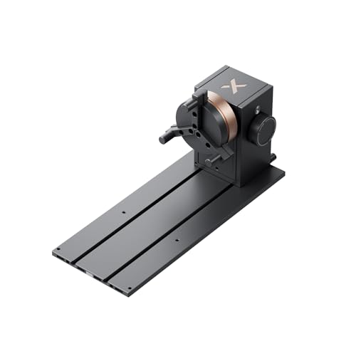 xTool RA3 Lite Rotary Attachment for xTool M2 Intelligent Rotary Engraving for Rings Tumblers & Ornaments