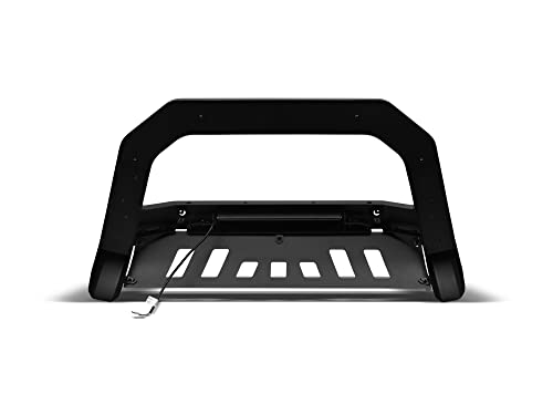 Image of Armordillo 8710661 AR-T Series LED Bull Bar Compatible with Parking Sensor - Matte Black Fits 2016-2024 Nissan Titan XD / 2012-2021 NV1500 NV2500 NV3500