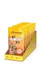 JOSERA Crunchies Chicken (6 x 60 g) | Almohada crujiente premium para gatos | con pollo | fórmula sin cereales y sin azúcar | crujiente por fuera, interior cremoso, con vitaminas y taurina, 6 unidades