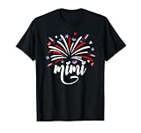 Patriotic 4th of July Mimi Fireworks Little Firecracker T-Shirt