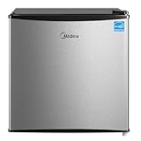 Midea MERM17B0ASL 1.7 Cu Ft Mini Fridge, Compact...