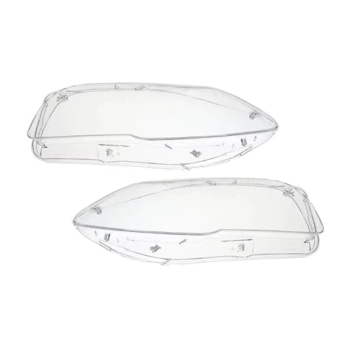 Paire de couvercles phares transparents anti-jaunissement pour BMW F10 F18 protection optique avant