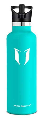 super sparrow stainless steel vacuum insulated water bottle