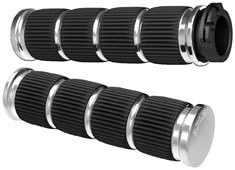 Arlen Ness Fusion Series Ring Leader Cable Style Grips for Harley Davidson 1984