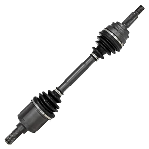 Image of Detroit Axle - Front Left Steering Knuckle and Wheel Hub Bearing CV Axle Shaft Assembly Replacement for 2007-2011 Dodge Caliber - 2pc Set