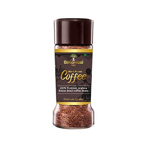 Image of Botanical sage- Black forest instant coffee | 100% Arabica freeze dried | Flavored coffee | 100g