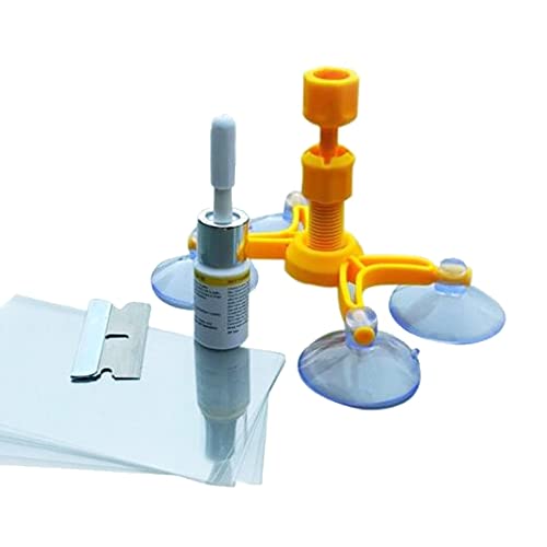 D.I.Y- Windshield Repair Cracked Glass Repair Quick Fix Glass Treatments Kit