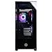 CyberPowerPC Wyvern Gaming PC - AMD Ryzen 7 8700F, Nvidia RTX 5060 8GB, 16GB RAM, 1TB NVMe SSD, 650W 80+ PSU, Wi-Fi, Windows 11, Prism Panoramic RGB Black
