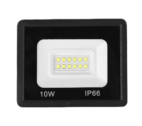 Proyector exterior, Proyector LED For Exterior IP68, Reflector De Luz 100W 50W 30W 20W 10W, Foco Calle, Pared, Iluminión Patio(10 W)