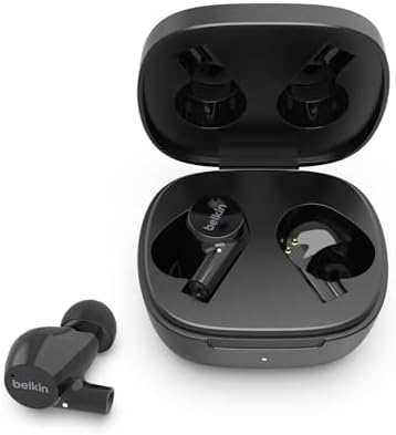 Belkin SOUNDFORM™ Rise True Wireless in-Ear Earbuds, Black
