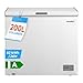 Comfee RCC201WH6(E) Gefriertruhe/82 kWh/Jahr/85cm hoch/200L/Inverter-Kompress... Geringe Lautstärke/Geeignet für verschiedene Einsatzszenarien/Einstellbarer Temperaturregler/Weiß