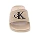 Calvin Klein Women's Arin Slide Sandal, Taupe 240, 8