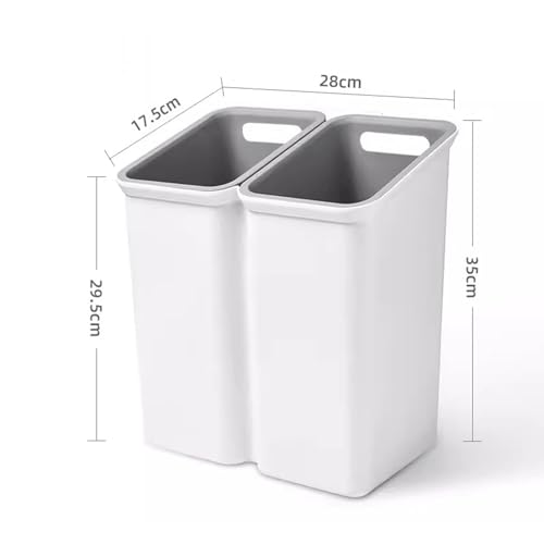 Caneca de basura para cocina y baño 12L miniatura 2